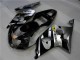 Plata Negro Carenado Moto Suzuki GSXR 1000 K1 2000-2002 Plata Negro Carenado Moto Suzuki GSXR 1000 K1 2000-2002