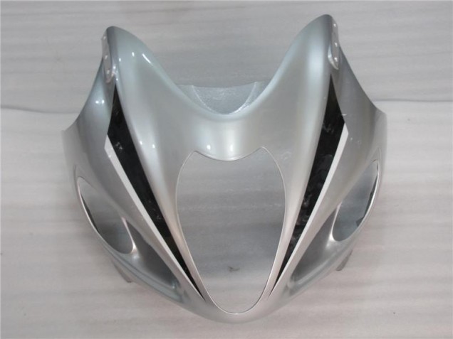 Plata Negro Carenado Moto Suzuki GSXR 1300 Hayabusa 1996-2007 Plata Negro Carenado Moto Suzuki GSXR 1300 Hayabusa 1996-2007