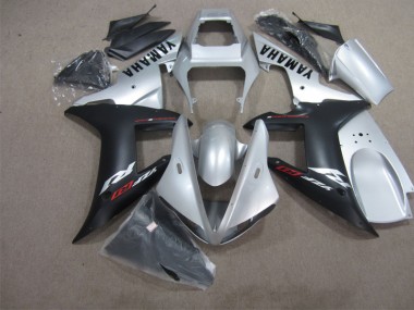 Plata Negro Carenado Moto Yamaha R1 2004-2006