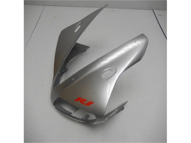 Plata Negro Plástica Moto Yamaha R1 2002-2003 Plata Negro Plástica Moto Yamaha R1 2002-2003