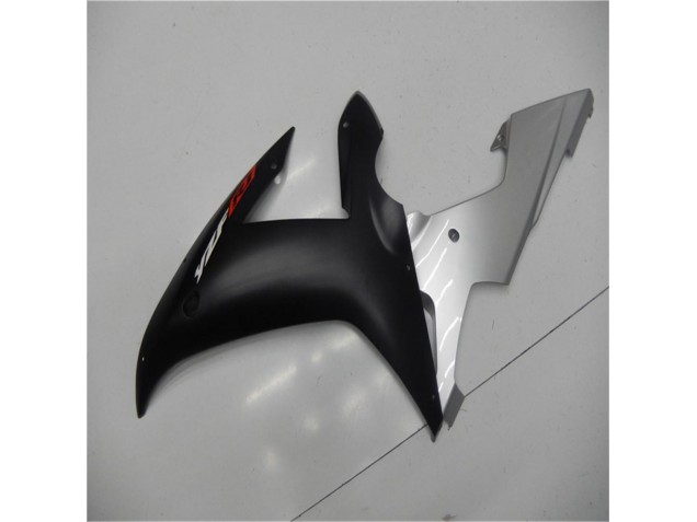 Plata Negro Plástica Moto Yamaha R1 2002-2003 Plata Negro Plástica Moto Yamaha R1 2002-2003