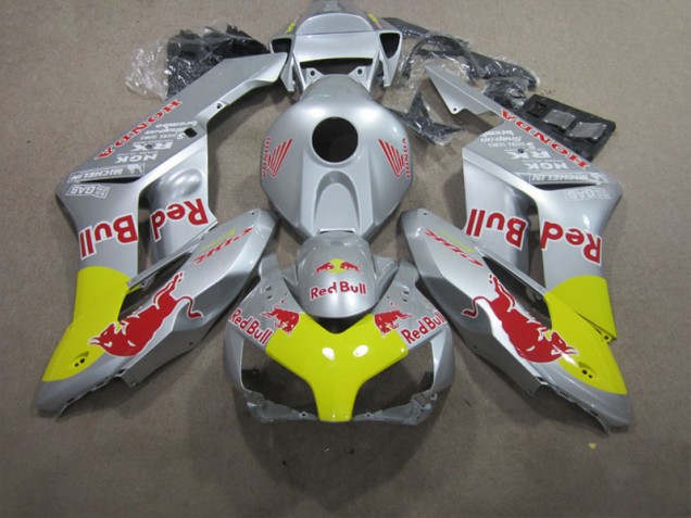 Plata Red Bull Carenado Moto Honda CBR 1000 RR 2004-2005 Plata Red Bull Carenado Moto Honda CBR 1000 RR 2004-2005