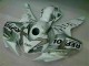 Plata Repsol Kit ABS Carenado Motocicleta Honda CBR 1000 RR 2004-2005 Plata Repsol Kit ABS Carenado Motocicleta Honda CBR 1000 RR 2004-2005