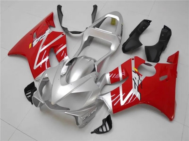 Plata Rojo Carenado Moto Honda CBR 600 F4i 2001-2003 Plata Rojo Carenado Moto Honda CBR 600 F4i 2001-2003
