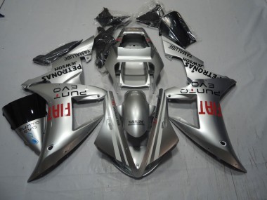 Plata Rojo Fiat Carenado Moto Honda CBR 1000 RR 2004-2005