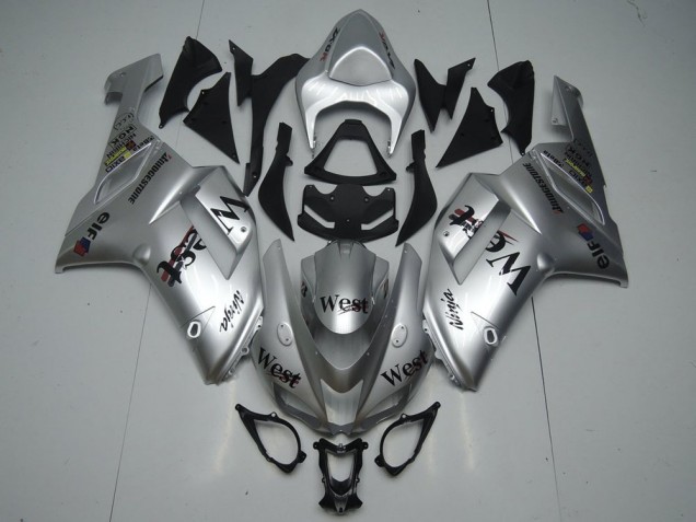 Plata West Carenado Moto Kawasaki ZX6R 2007-2008 Plata West Carenado Moto Kawasaki ZX6R 2007-2008