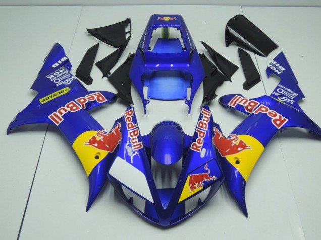 Red Bull Carenado Moto Yamaha R1 2002-2003 Red Bull Carenado Moto Yamaha R1 2002-2003