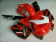 Rojo ABS Carenado Motocicleta Honda CBR 600 RR 2003-2004 Rojo ABS Carenado Motocicleta Honda CBR 600 RR 2003-2004