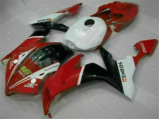 Rojo ABS Moto Plástica Yamaha R1 2004-2006 Rojo ABS Moto Plástica Yamaha R1 2004-2006