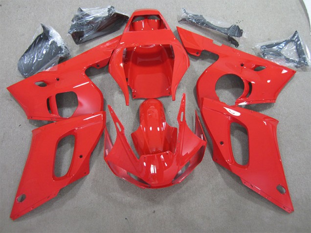 Rojo ABS Moto Plástica Yamaha R6 1998-2002 Rojo ABS Moto Plástica Yamaha R6 1998-2002