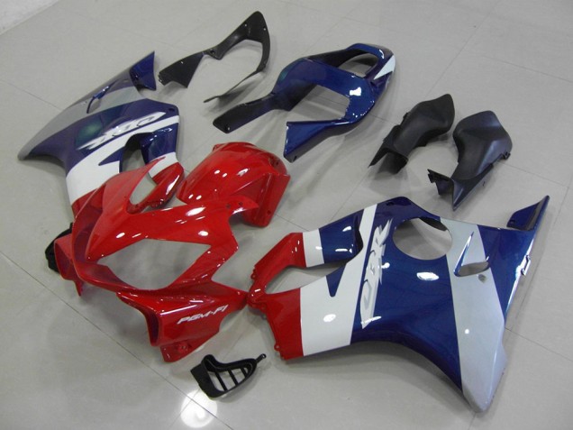 Rojo Azul Plata Carenado Moto Honda CBR 600 F4i 2001-2003 Rojo Azul Plata Carenado Moto Honda CBR 600 F4i 2001-2003