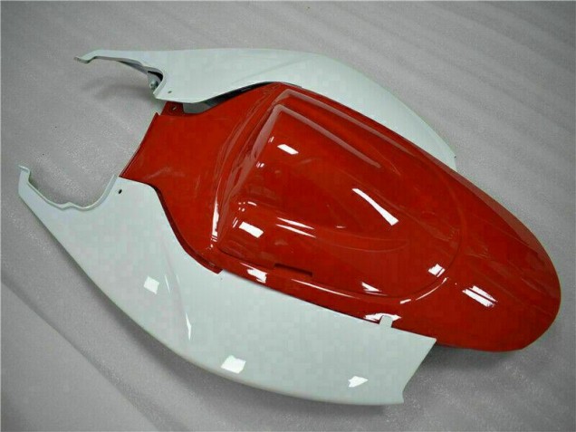 Rojo Blanco ABS Carenado Motocicleta Suzuki GSXR 600 / 750 K6 2006-2007 Rojo Blanco ABS Carenado Motocicleta Suzuki GSXR 600 / 750 K6 2006-2007