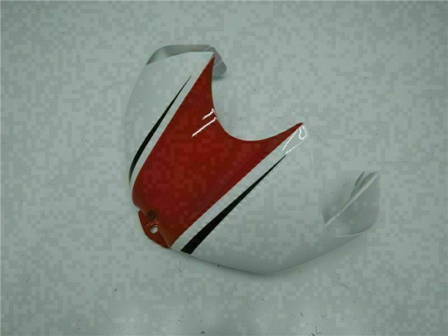 Rojo Blanco ABS Moto Plástico Yamaha R6 2006-2007 Rojo Blanco ABS Moto Plástico Yamaha R6 2006-2007