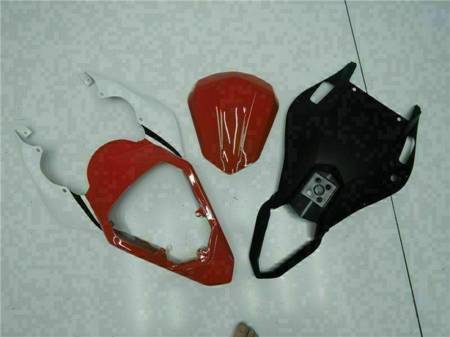Rojo Blanco ABS Moto Plástico Yamaha R6 2006-2007 Rojo Blanco ABS Moto Plástico Yamaha R6 2006-2007