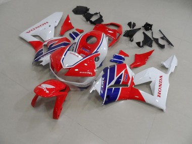 Rojo Blanco Azul HRC Kit Carenado Moto Honda CBR 600 RR 2013-2021