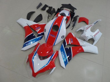 Rojo Blanco Azul HRC Kits Completo Carenado Moto Honda CBR 1000 RR 2008-2011
