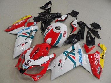 Rojo & Blanco Carenado Moto Aprilia RS 125 2006-2011