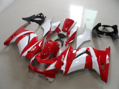 Rojo Blanco Carenado Moto Kawasaki ZX 250R 2008-2012