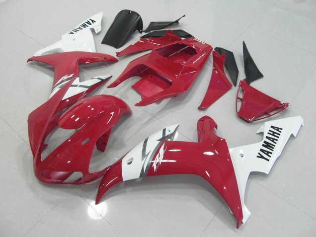 Rojo Blanco Carenado Moto Yamaha R1 2002-2003 Rojo Blanco Carenado Moto Yamaha R1 2002-2003