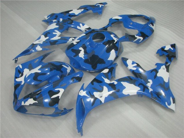 Rojo Blanco Carenado Moto Yamaha R1 2004-2006 Rojo Blanco Carenado Moto Yamaha R1 2004-2006