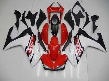 Rojo Blanco Carenado Moto Yamaha R3 2015-2022