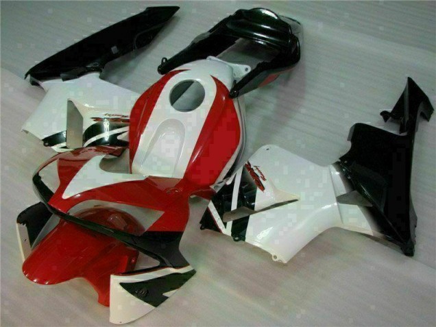 Rojo Blanco Carrocería Motocicletas Honda CBR 600 RR 2003-2004 Rojo Blanco Carrocería Motocicletas Honda CBR 600 RR 2003-2004