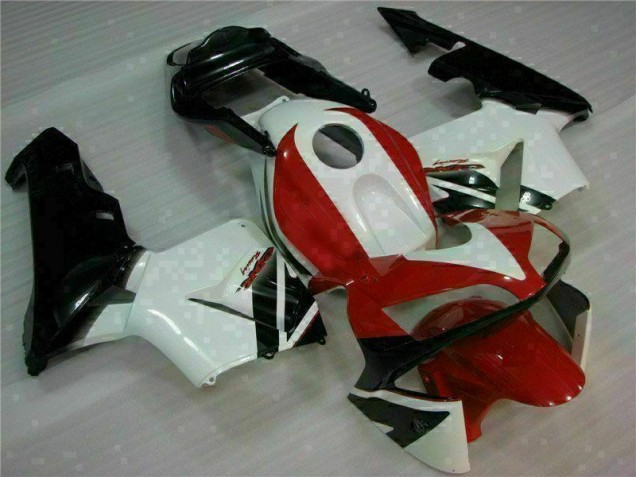 Rojo Blanco Carrocería Motocicletas Honda CBR 600 RR 2003-2004 Rojo Blanco Carrocería Motocicletas Honda CBR 600 RR 2003-2004