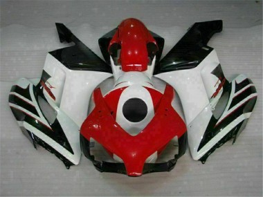 Rojo Blanco Inyección Kit Carenado Moto Honda CBR 1000 RR 2004-2005