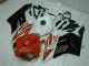 Rojo Blanco Inyección Kits Carenado Moto Honda CBR 1000 RR 2004-2005 Rojo Blanco Inyección Kits Carenado Moto Honda CBR 1000 RR 2004-2005