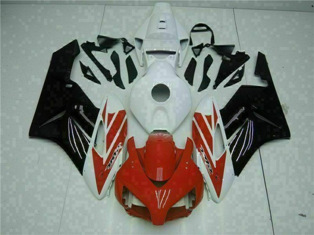Rojo Blanco Inyección Kits Carenado Moto Honda CBR 1000 RR 2004-2005 Rojo Blanco Inyección Kits Carenado Moto Honda CBR 1000 RR 2004-2005