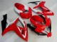 Rojo Blanco Inyección Kits Carenado Moto Suzuki GSXR 600 / 750 K6 2006-2007 Rojo Blanco Inyección Kits Carenado Moto Suzuki GSXR 600 / 750 K6 2006-2007