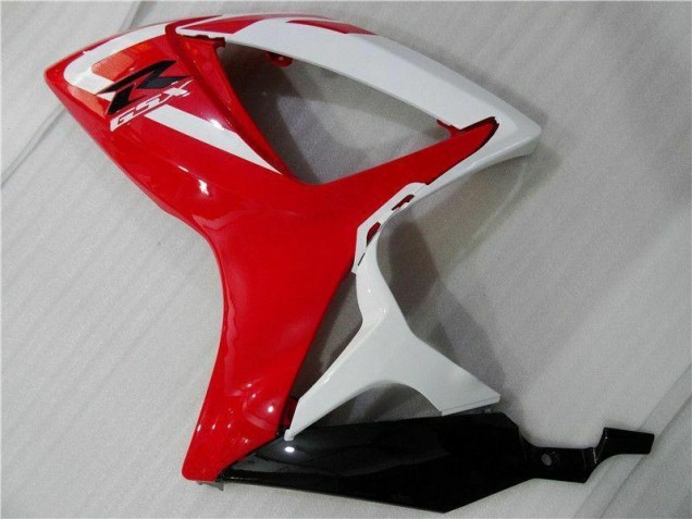 Rojo Blanco Inyección Kits Carenado Moto Suzuki GSXR 600 / 750 K6 2006-2007 Rojo Blanco Inyección Kits Carenado Moto Suzuki GSXR 600 / 750 K6 2006-2007