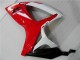 Rojo Blanco Inyección Kits Carenado Moto Suzuki GSXR 600 / 750 K6 2006-2007 Rojo Blanco Inyección Kits Carenado Moto Suzuki GSXR 600 / 750 K6 2006-2007