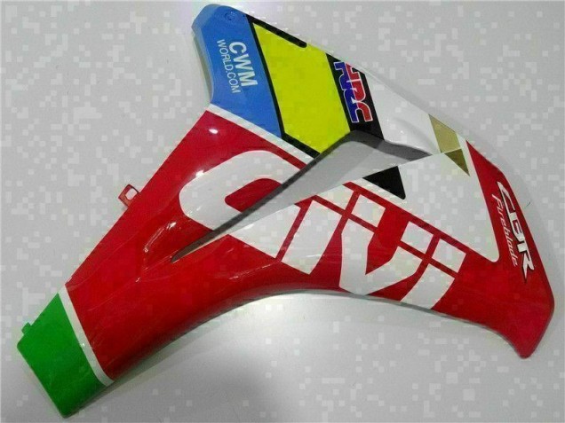 Rojo Blanco Kit Carenado Moto Honda CBR 1000 RR 2008-2011 Rojo Blanco Kit Carenado Moto Honda CBR 1000 RR 2008-2011