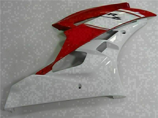 Rojo Blanco Kit Carenado Moto Yamaha R6 2006-2007 Rojo Blanco Kit Carenado Moto Yamaha R6 2006-2007