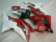 Rojo Blanco Kit Carenado Moto Yamaha R6 2008-2016 Rojo Blanco Kit Carenado Moto Yamaha R6 2008-2016