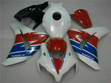 Rojo Blanco Kit Completo Carenado Moto Honda CBR 1000 RR 2008-2011