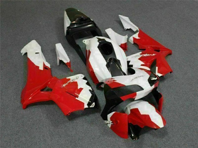 Rojo Blanco Kit Completo Carenado Moto Honda CBR 600 RR 2003-2004 Rojo Blanco Kit Completo Carenado Moto Honda CBR 600 RR 2003-2004