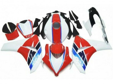 Rojo Blanco Kits Completo Carenado Moto ABS Honda CBR 1000 RR 2008-2011