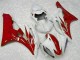 Rojo Blanco Kits Completo Carenado Moto ABS Yamaha R6 2006-2007 Rojo Blanco Kits Completo Carenado Moto ABS Yamaha R6 2006-2007
