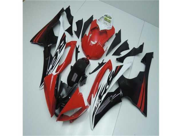 Rojo Blanco Kits Completo Carenado Moto ABS Yamaha R6 2008-2016 Rojo Blanco Kits Completo Carenado Moto ABS Yamaha R6 2008-2016
