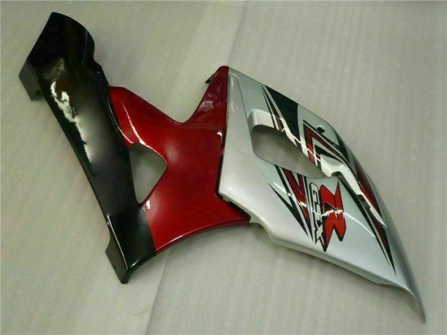 Rojo Blanco Moto Plástica Suzuki GSXR 1000 K5 2005-2006 Rojo Blanco Moto Plástica Suzuki GSXR 1000 K5 2005-2006