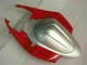 Rojo Blanco Moto Plástico Suzuki GSXR 1000 K5 2005-2006 Rojo Blanco Moto Plástico Suzuki GSXR 1000 K5 2005-2006