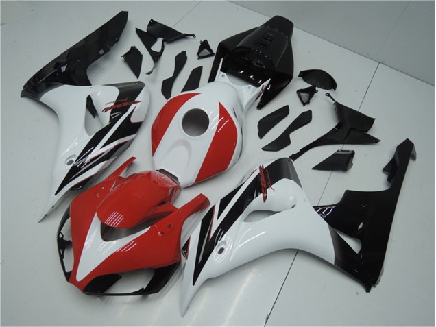 Rojo Blanco Negro ABS Kits Carenado Moto Honda CBR 1000 RR 2006-2007 Rojo Blanco Negro ABS Kits Carenado Moto Honda CBR 1000 RR 2006-2007