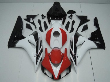 Rojo Blanco Negro ABS Kits Carenado Moto Honda CBR 1000 RR 2006-2007