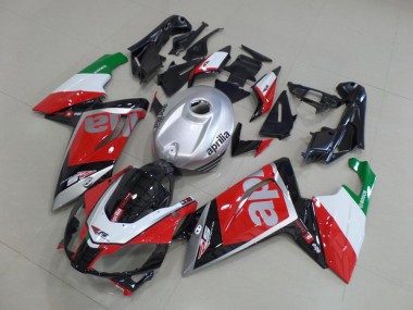 Rojo Blanco Negro Carenado Moto Aprilia RS 125 2006-2011