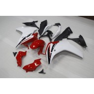 Rojo Blanco Negro Carenado Moto Honda CBR 600 F 2011-2013