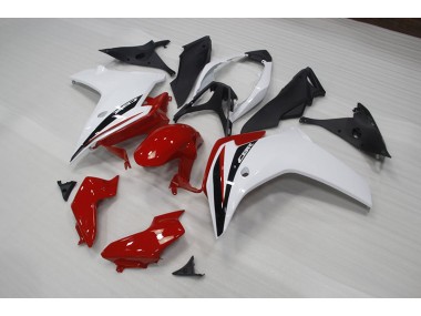 Rojo Blanco Negro Carenado Moto Honda CBR 600 F 2011-2013