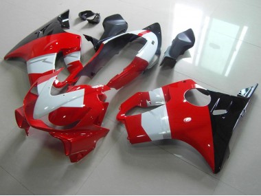 Rojo Blanco Negro Carenado Moto Honda CBR 600 F4i 2004-2007