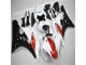Rojo Blanco Negro Carenados Moto Yamaha R6 2006-2007 Rojo Blanco Negro Carenados Moto Yamaha R6 2006-2007